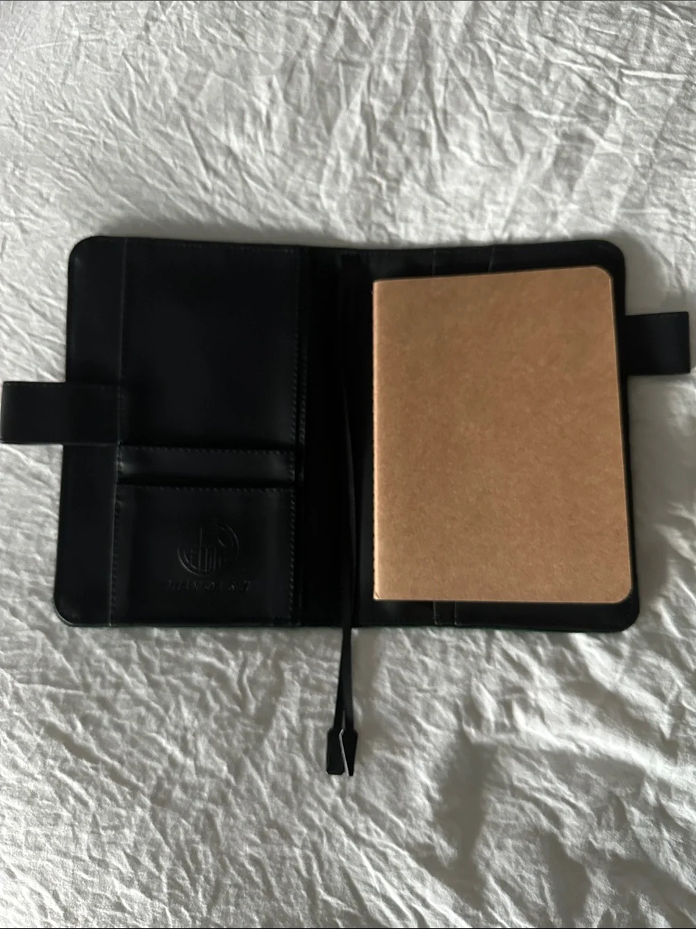 A6 Velvet journal cover in Green and Red